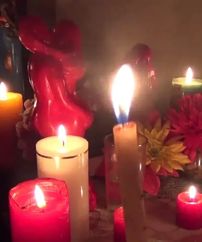 Altar esotérico para endulzamiento