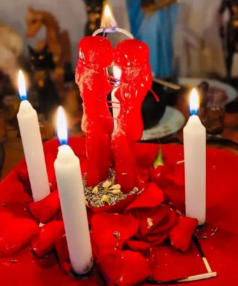Ritual de velas de amor